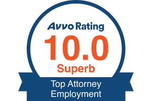 Avvo Rating 10.0 Superb Top Attorneys Employment